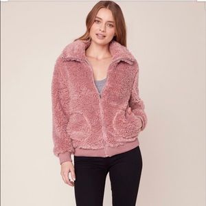 BB Dakota teddy or not bomber jacket.
